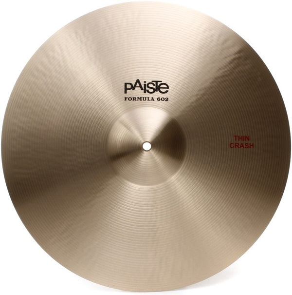 Paiste Formula 602 Thin 18" Crash 1334g