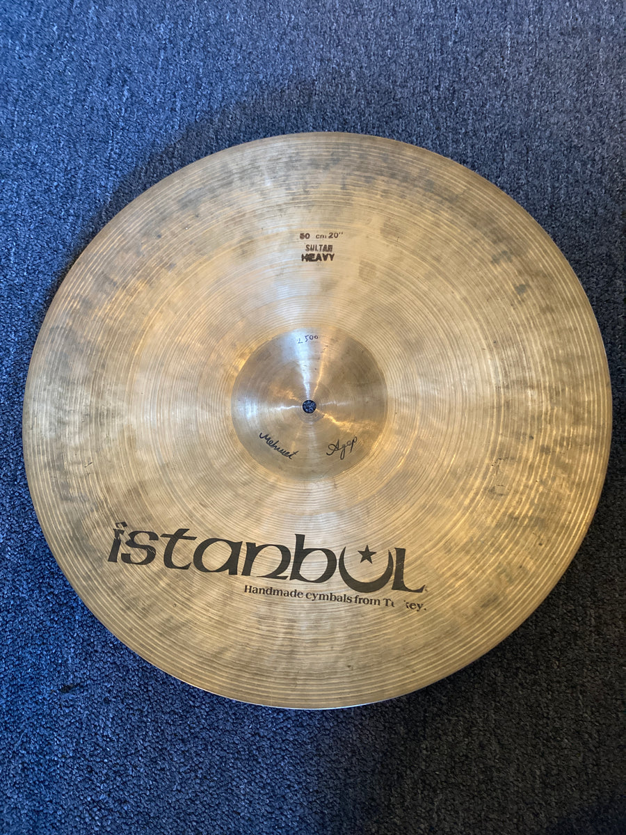Used Istanbul (Pre Split) Sultan Heavy 20" Ride 2500g Round Sound Cymbals