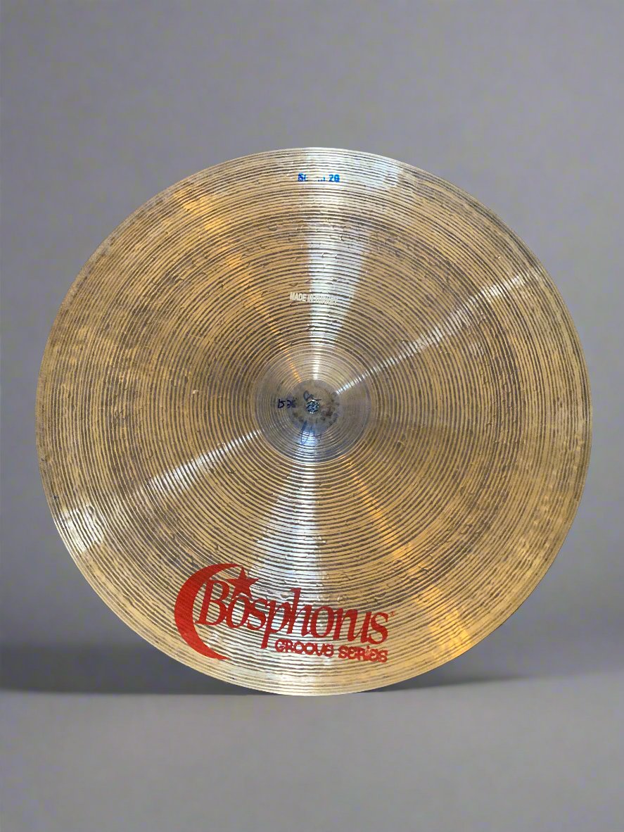Used Bosphorus Groove Series 20" Crash 1576g Round Sound Cymbals