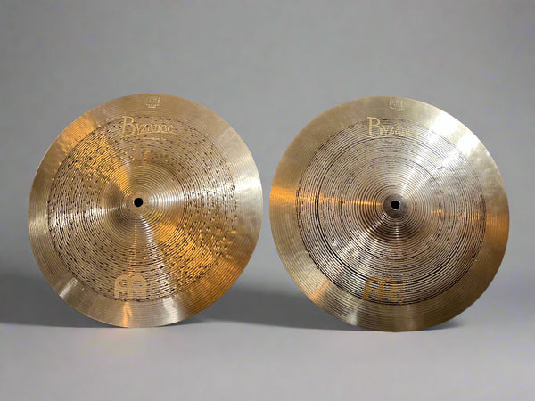 Used Meinl Byzance Tradition 14" Hi Hats T-918g B-986g