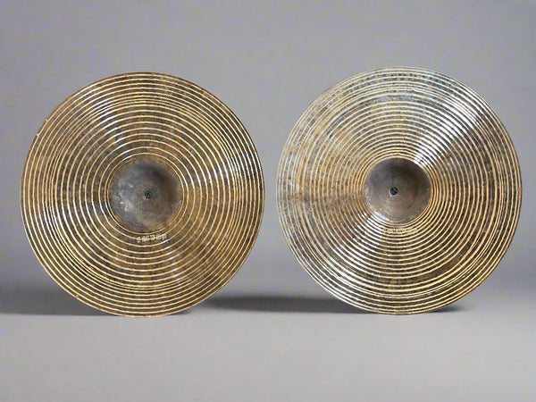 Used Golden Work Master X 15" Hi Hats T-1015g B-1310g