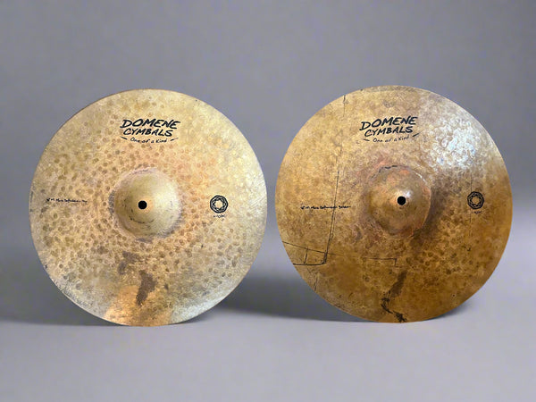 Used Domene Wox Definition 14" Hi Hats T-1025g B-1292g