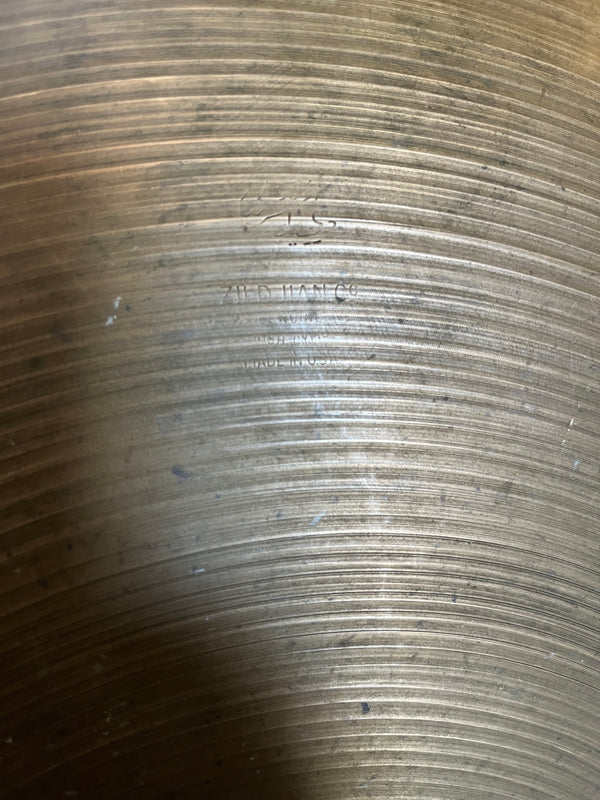 Used Zildjian 60's A 19" Ride 1696g