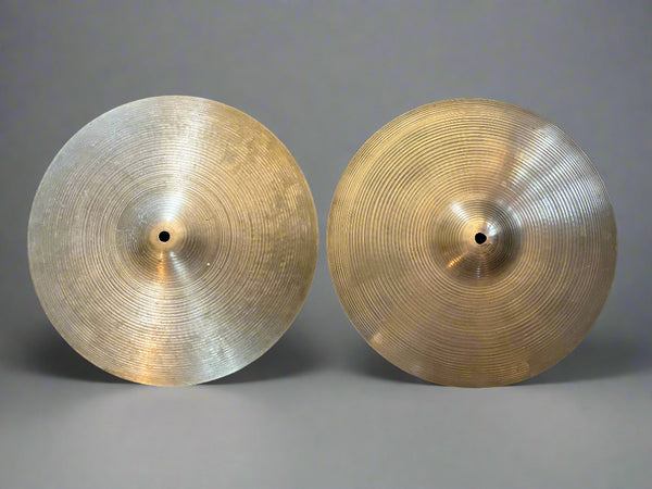 Used Zildjian 60's A 14" Hi Hats T-764g B-1168g