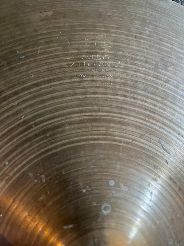 Used Zildjian 60's A 14" Hi Hats T-764g B-1168g