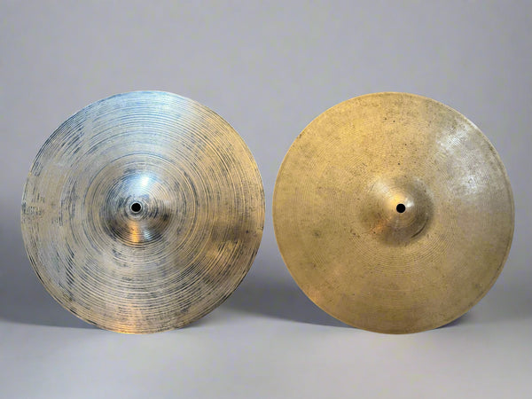 Used Zildjian 60's A 14" Hi Hats T-633g B-1233g