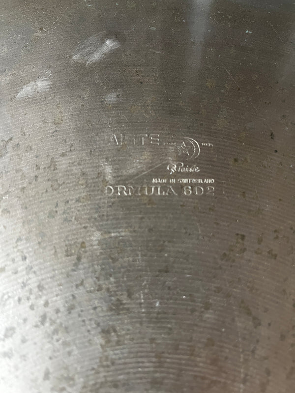 Used Paiste Pre Serial Formula 602 Seven Sound Set 4 18" Ride 1538g