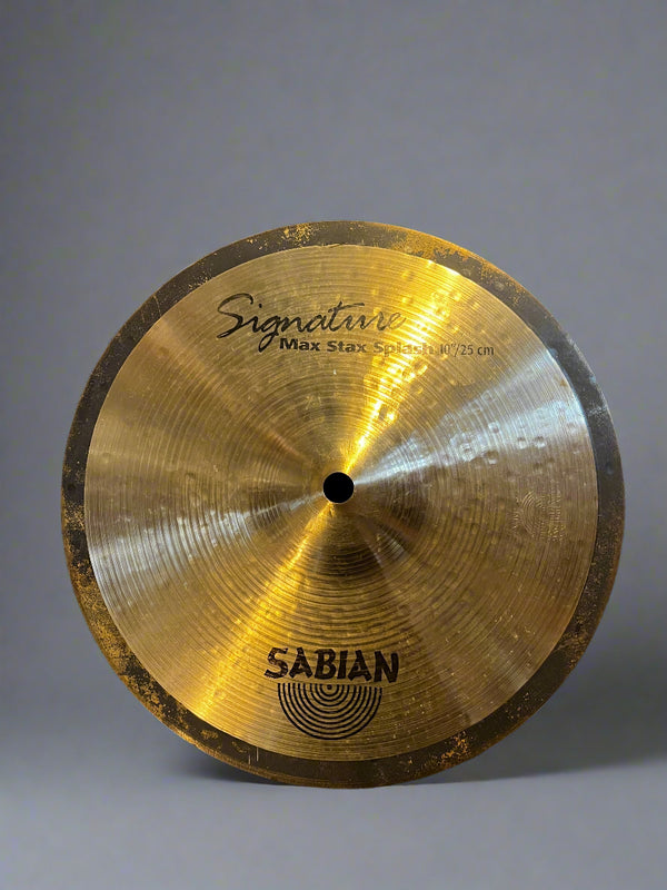 Used Sabian Signature Mike Portnoy Max Stax 10" Splash 304g