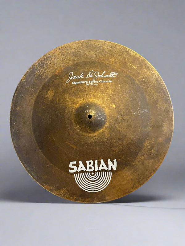 Used Sabian Signature Jack Dejohnette 20" China 2472g