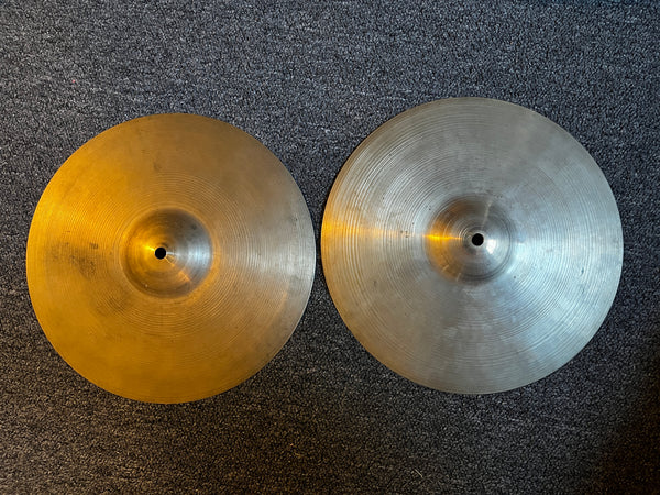 Used Zildjian 50's A 13" Hi Hats T-662g B-712g