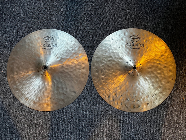 Used Zildjian K Constantinople 14" Hi Hats T-1012g B-1238g