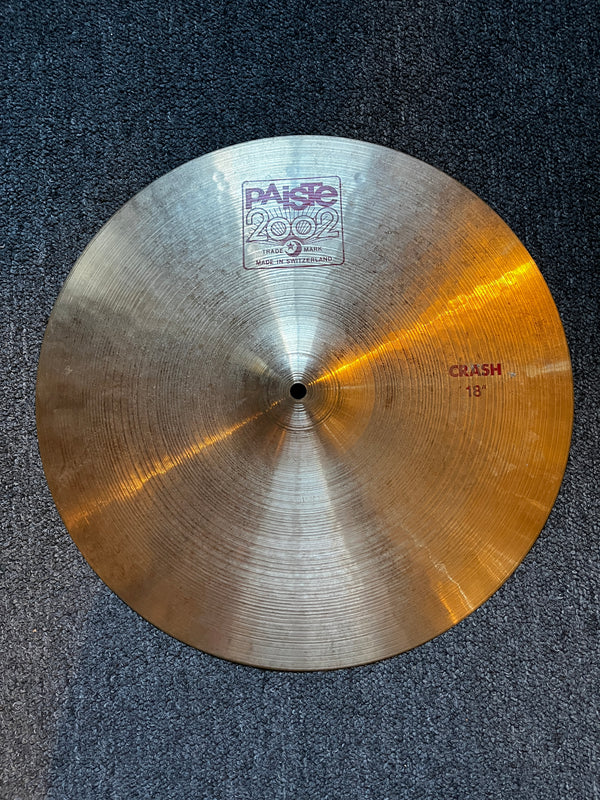 Used Paiste 2002 18" Crash 1426g