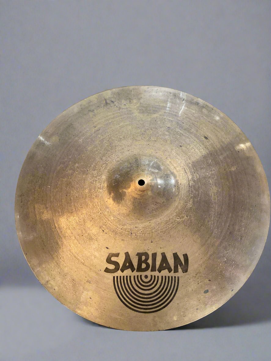 Used Sabian (AAX Stage) 20" Ride 2586g Round Sound Cymbals