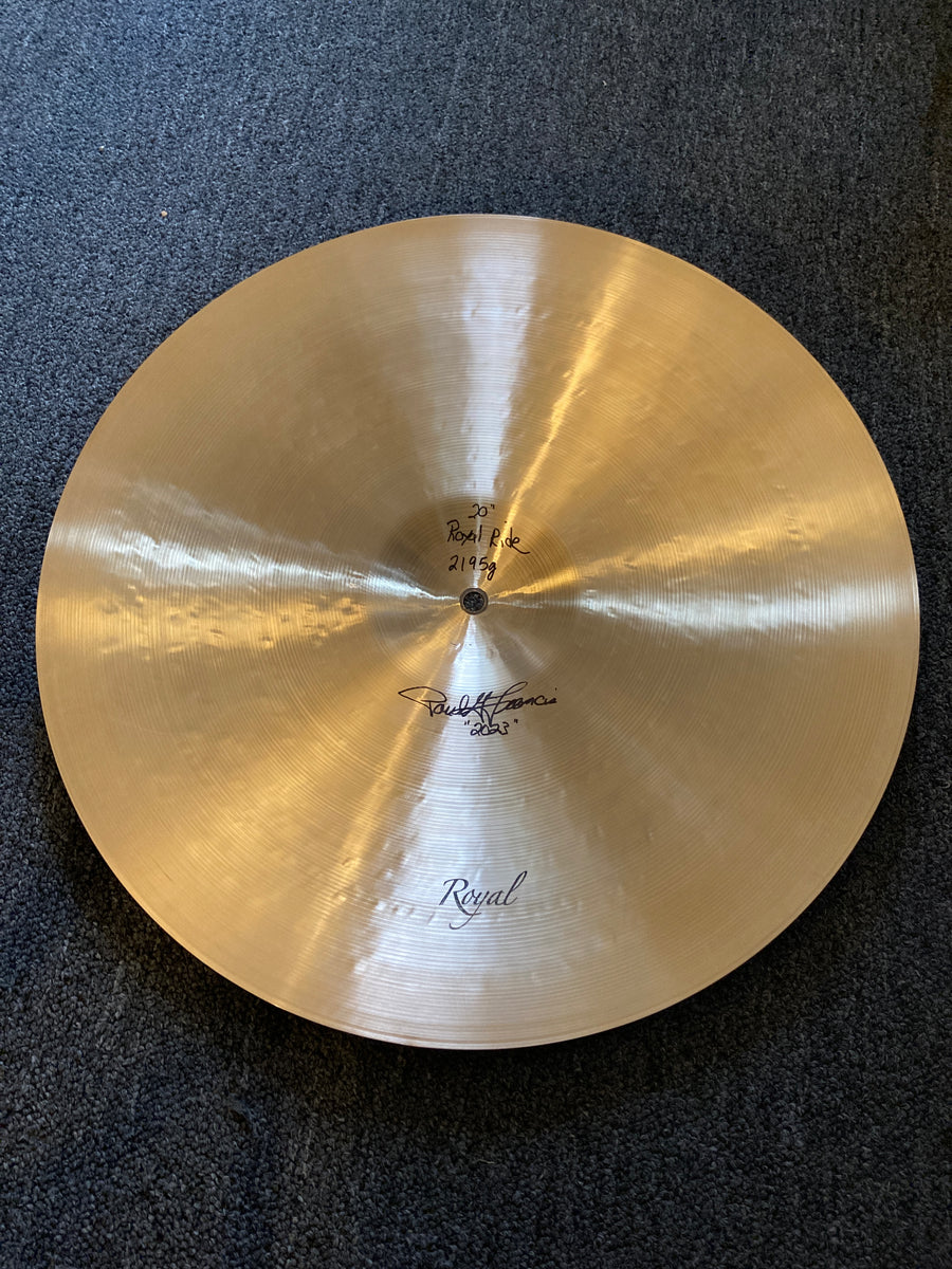 Royal Cymbals 20" Ride 2195g Round Sound Cymbals