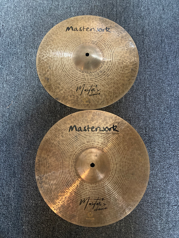 Masterwork Master's Choice 14" Hi Hats T-1030g B-1174g