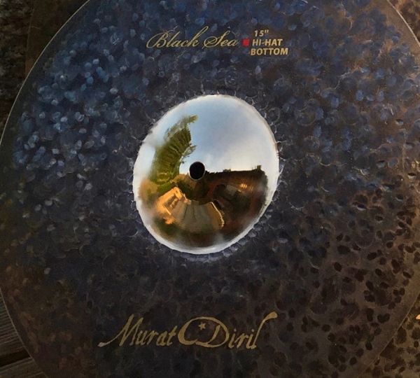 Murat Diril Black Sea Golden Bell 15" Hi Hats T-1182g B-1410g