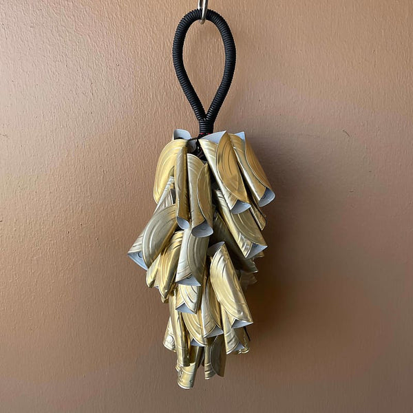 Upcycled Percussion Metal Curls Waterfall