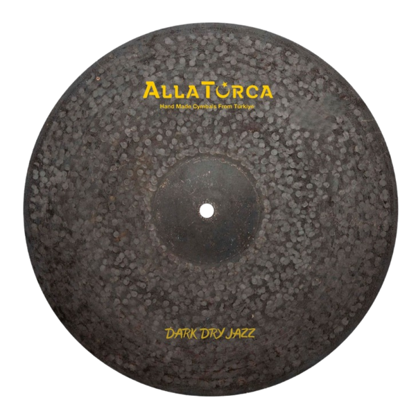 Alla Turca Dark Dry Jazz Flat Sizzle 19" Ride 1638g