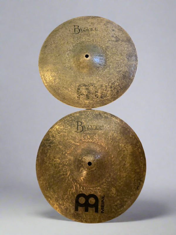 Used Meinl Byzance Dark 14" Hi Hats T-1266g B-1414g