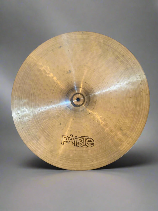 Used Paiste Black Label 2002 Heavy 20" Ride 2620g