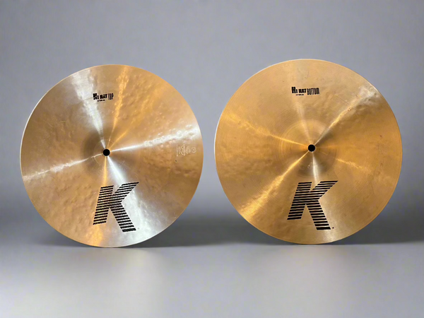 Used Zildjian K 14" Hi Hats T-1036g B-1500g