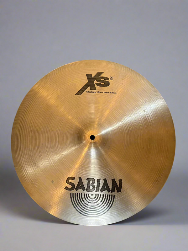 Used Sabian Xs20 Medium Thin 18" Crash 1564g