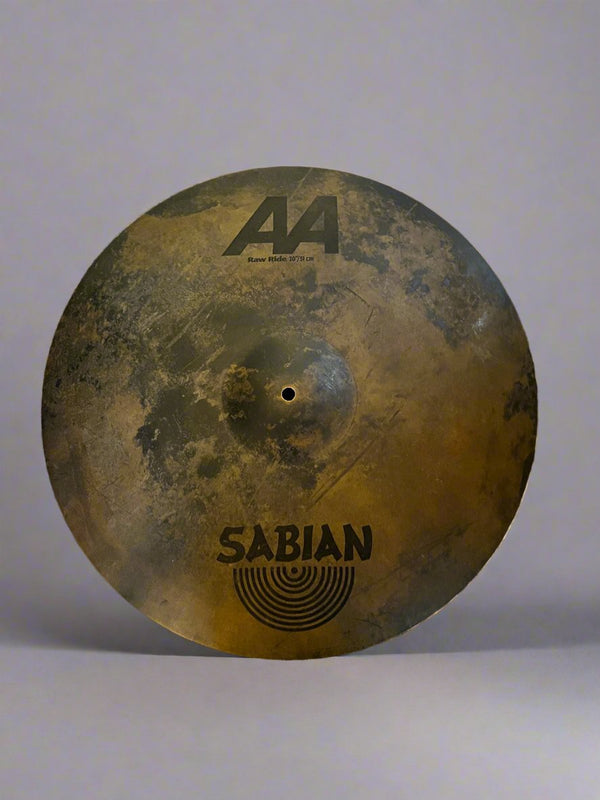 Used Sabian AA Raw 20" Ride 1982g