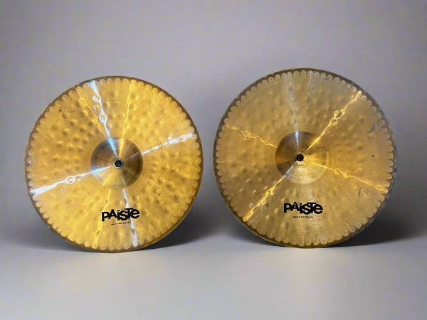 Used Paiste Alpha Power 14" Hi Hats T-998g B-1156g