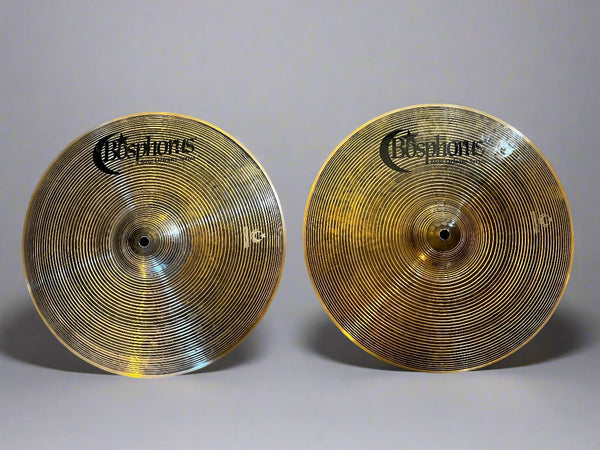 Used Bosphorus New Orleans 14" Hi Hats T-858g B-1048g