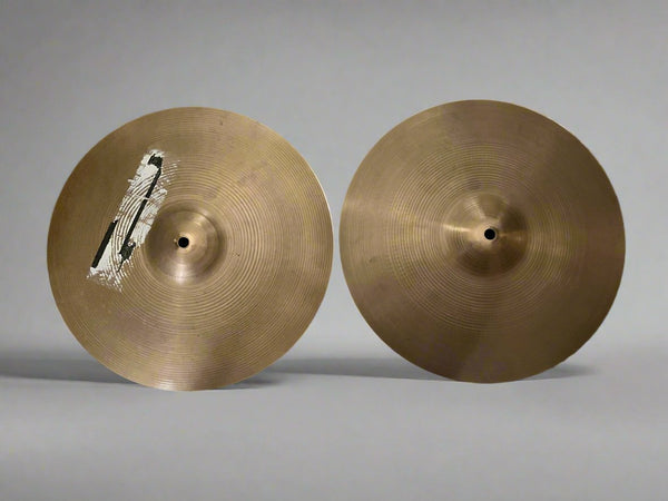 Used Zildjian A 50's/60's 14" Hi Hats T-770g B-950g