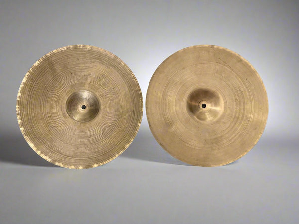 Used Zildjian A 50's/60's 14" Hi Hats T-770g B-950g