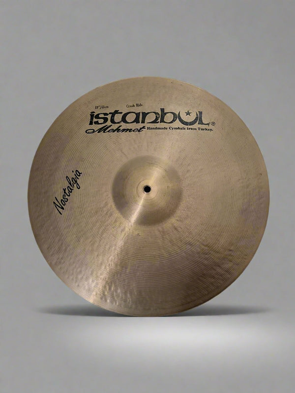 Used Istanbul Mehmet Nostalgia 19" Crash Ride 1724g