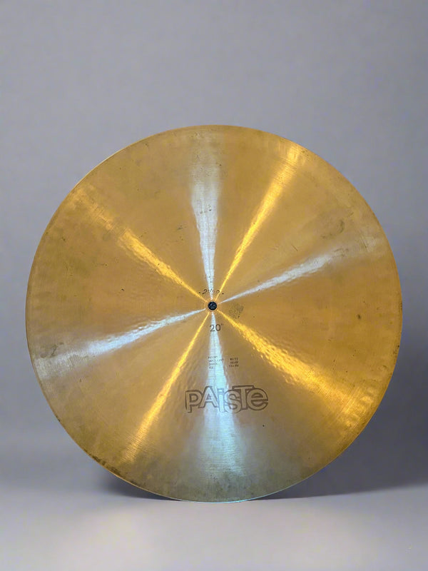 Used Paiste Formula 602 Flat Medium 20" Ride 2438g