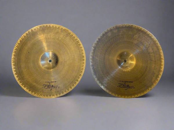 Used Zildjian A Avedis 15" Hi Hats T-1048g B-1348g