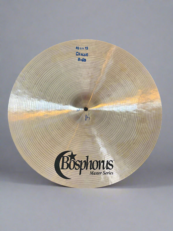 Used Bosphorus Master 19" Crash Ride 1686g