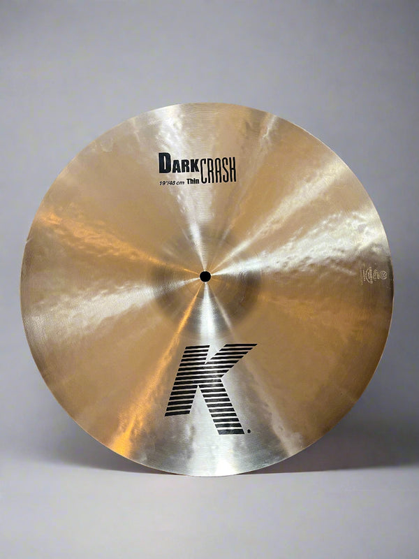 Used Zildjian K Dark Thin 19" Crash 1599g