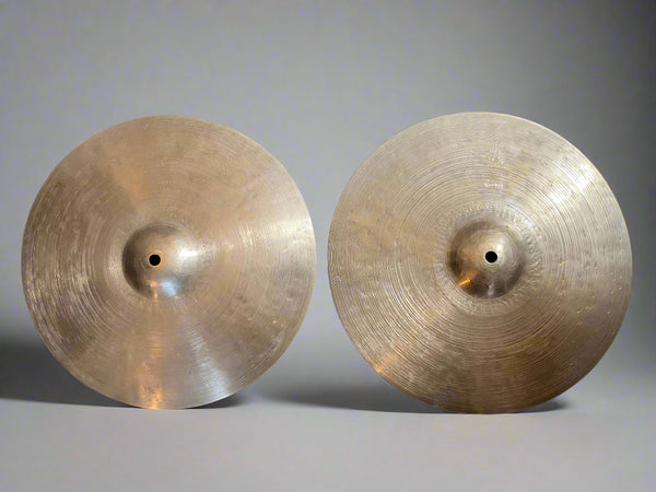 Used Quigeg 15" (14 3/4") Hi Hats T-1024g B-1102g