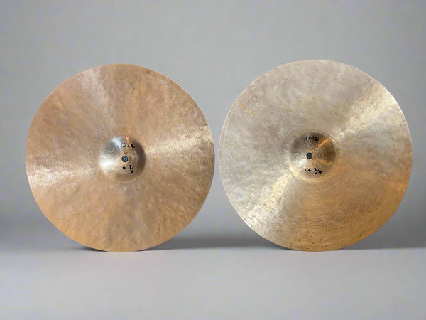 Used Quigeg 15" (14 3/4") Hi Hats T-1024g B-1102g