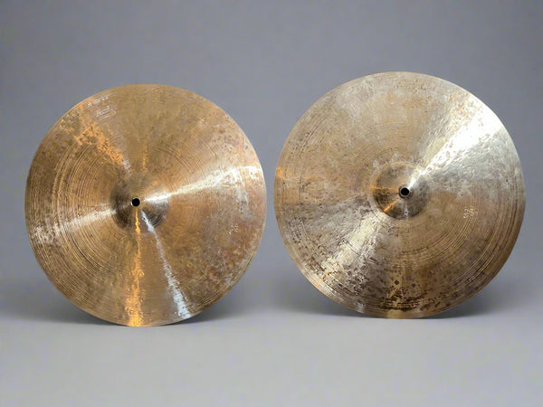 Used Quigeg 16" (15 3/4") Hi Hats T-1250g B-1330g