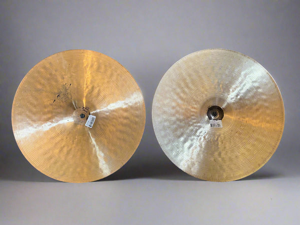 Used Domene Guardian 14" Hi Hats T-1025g B-1292g