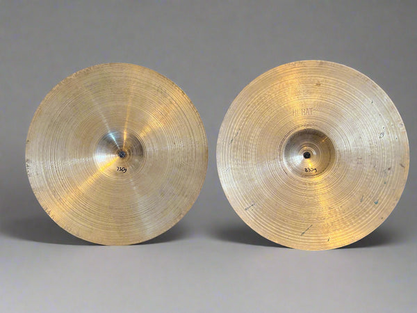 Used Zildjian 50'S A 14" Hi Hats T-730g B-835g