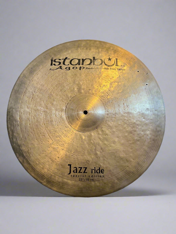 Used Istanbul Agop Special Edition Jazz 22" Ride 2339g