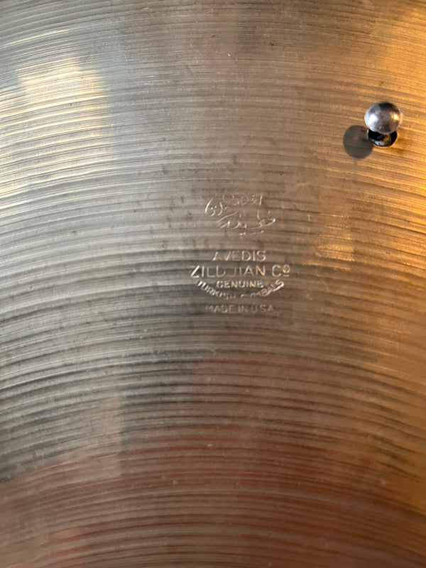 Used Zildjian A 50's Trans Stamp 20" Ride 2278g