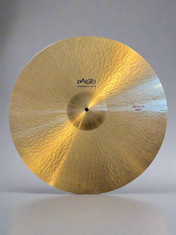 Used Paiste Formula 602 Medium 24" Ride 3902g