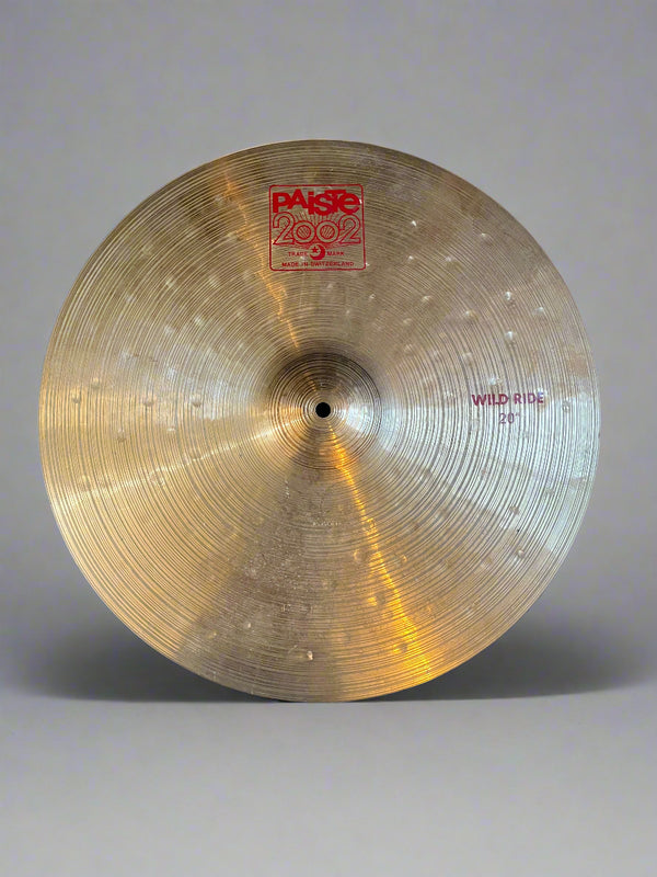 Used Paiste 2002 Wild 20" Ride 2544g