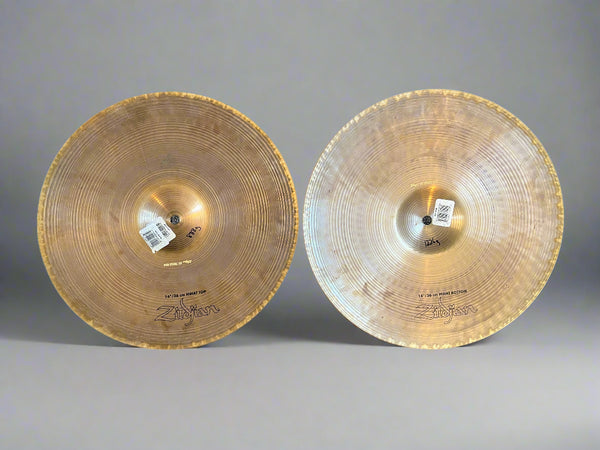 Used Zildjian A Avedis 14" Hi Hats T-890g B-1094g