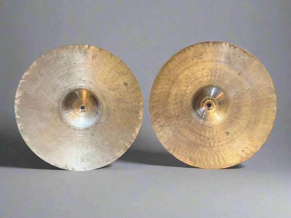Used Zildjian Trans Stamp 13" Hi Hats T-530g B-546g