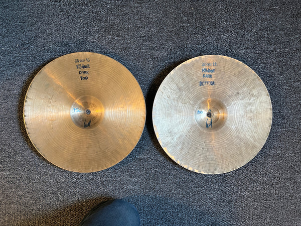Used Bosphorus Antique 13" Hi Hats T-770g B-900g