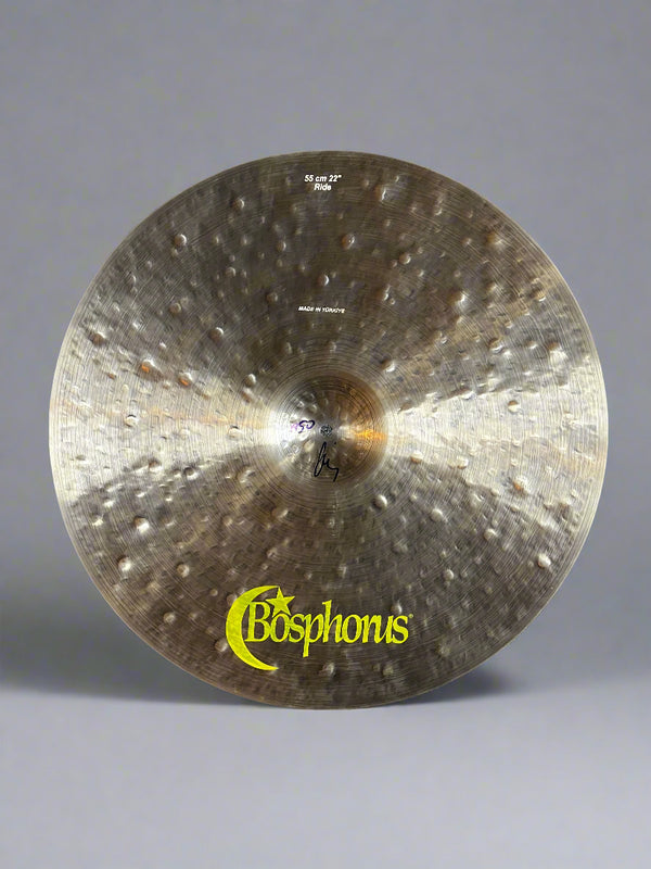 Bosphorus Custom Deep Hammer Patina 22" Ride 1950g