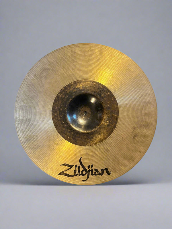 Zildjian cymbal on a textured surface